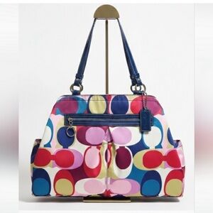 Coach Weekender Colorful Patterned Women's Bag
